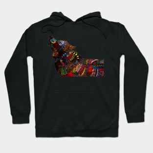 Rainbow Wolf Hoodie